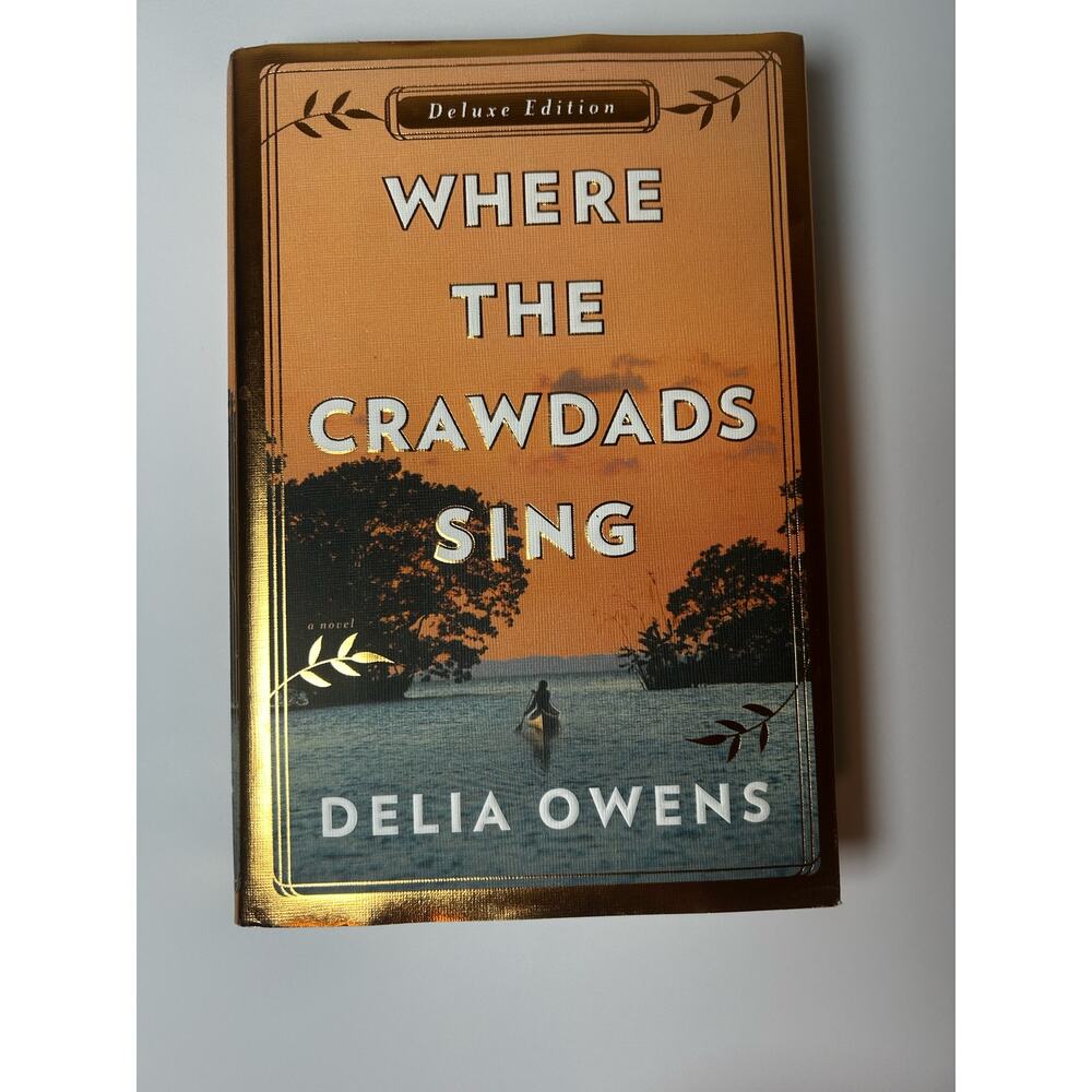 Hardback book:  Where the Crawdads Sing Delia Owens Delux Edition